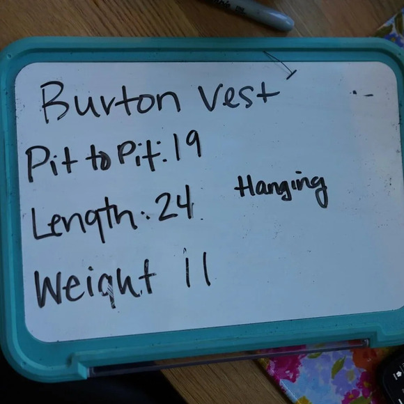 Burton Durable Goods Down Vest Black Woman’s Size Small - Picture 7 of 7